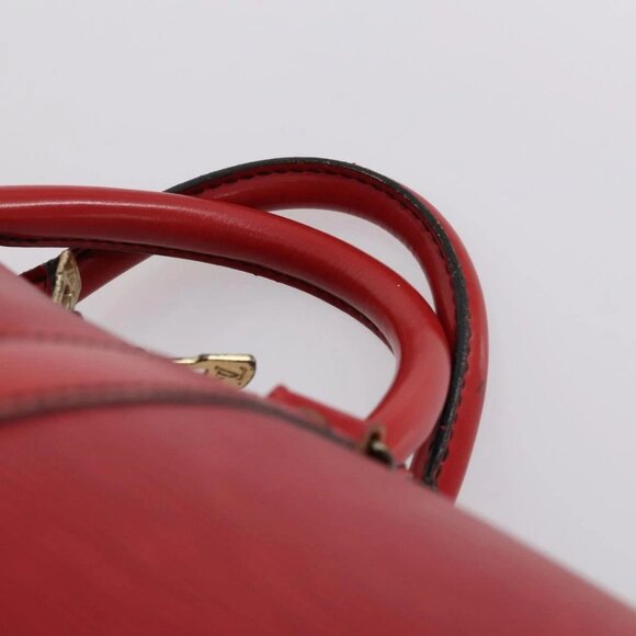 LOUIS VUITTON Epi Keepall 60 Boston Bag Red M42947 LV Auth 148138 - Picture 10 of 16